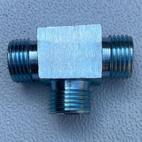 स्टेनलेस स्टील हेक्स निप्पल टी