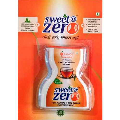 Sweet N Zero 100g Stevia Tablets Room Temperature