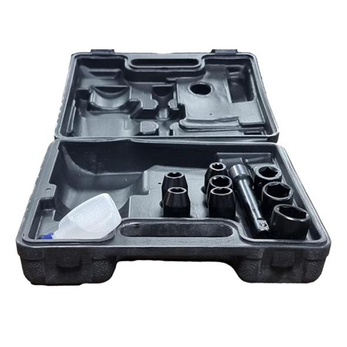 10 Bar Impact Wrench - Metal, Various Sizes And Lengths, Matte Black | Non-slip Grip, Swivel Head For Tight Spaces, Ideal For Automotive And Mechanical Use