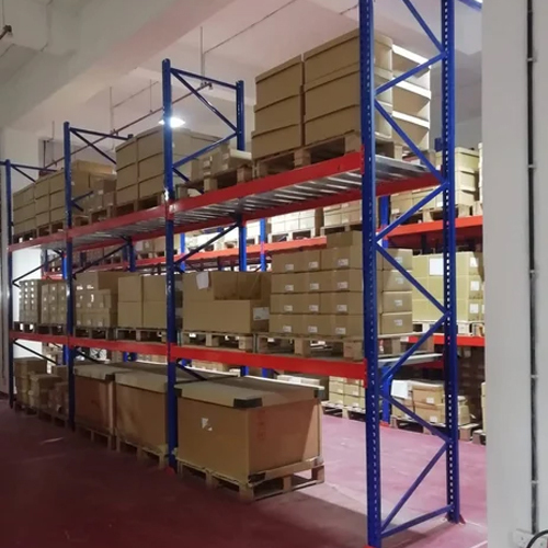 Heavy Storage Rack - Mild Steel, Various Sizes, Blue Color | Ideal for Industrial Storage of Heavy Items