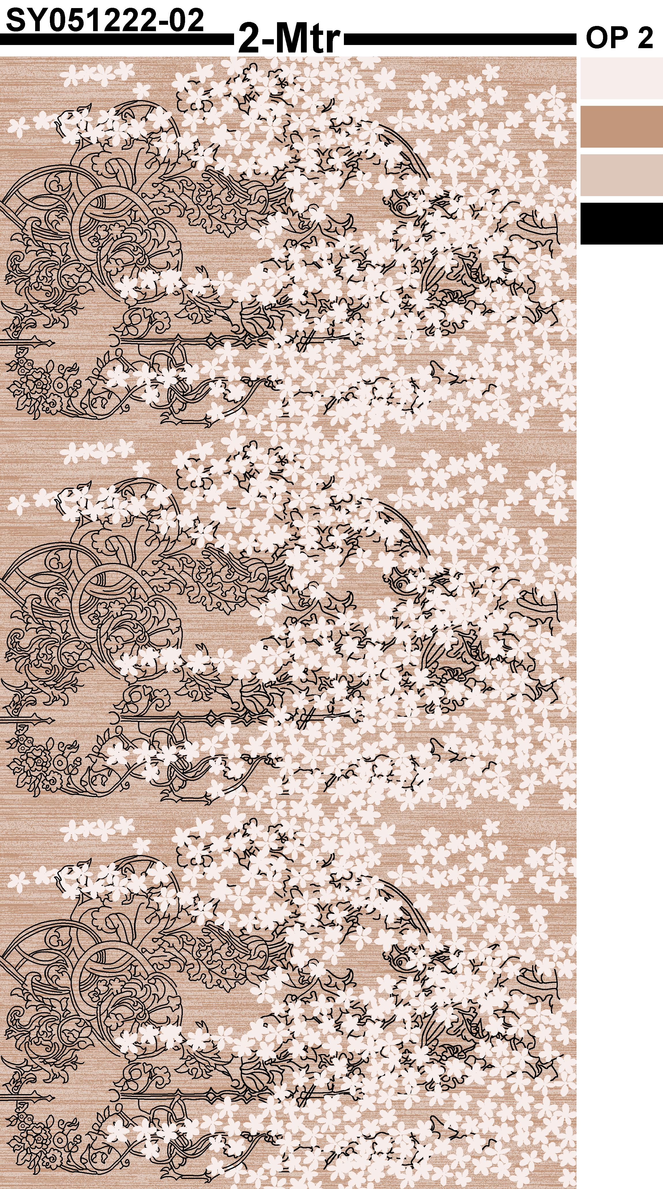 Pvc Glossy Designer Wallpaper