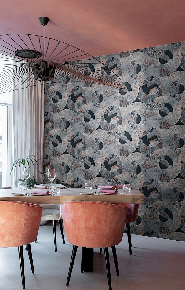 Pvc Glossy Designer Wallpaper