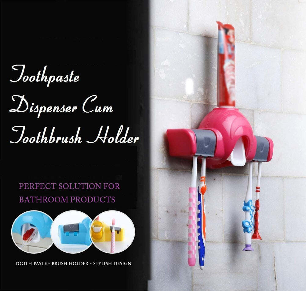 Multi Automatic Push Toothpaste Squeezer Dispenser (2139)