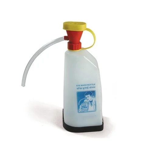 Eye Wash Bottle - Plastic, Single Use | Suitable for All Ages, Easy Open Screw Cap, Sterile Saline Solution for Eye Irritation