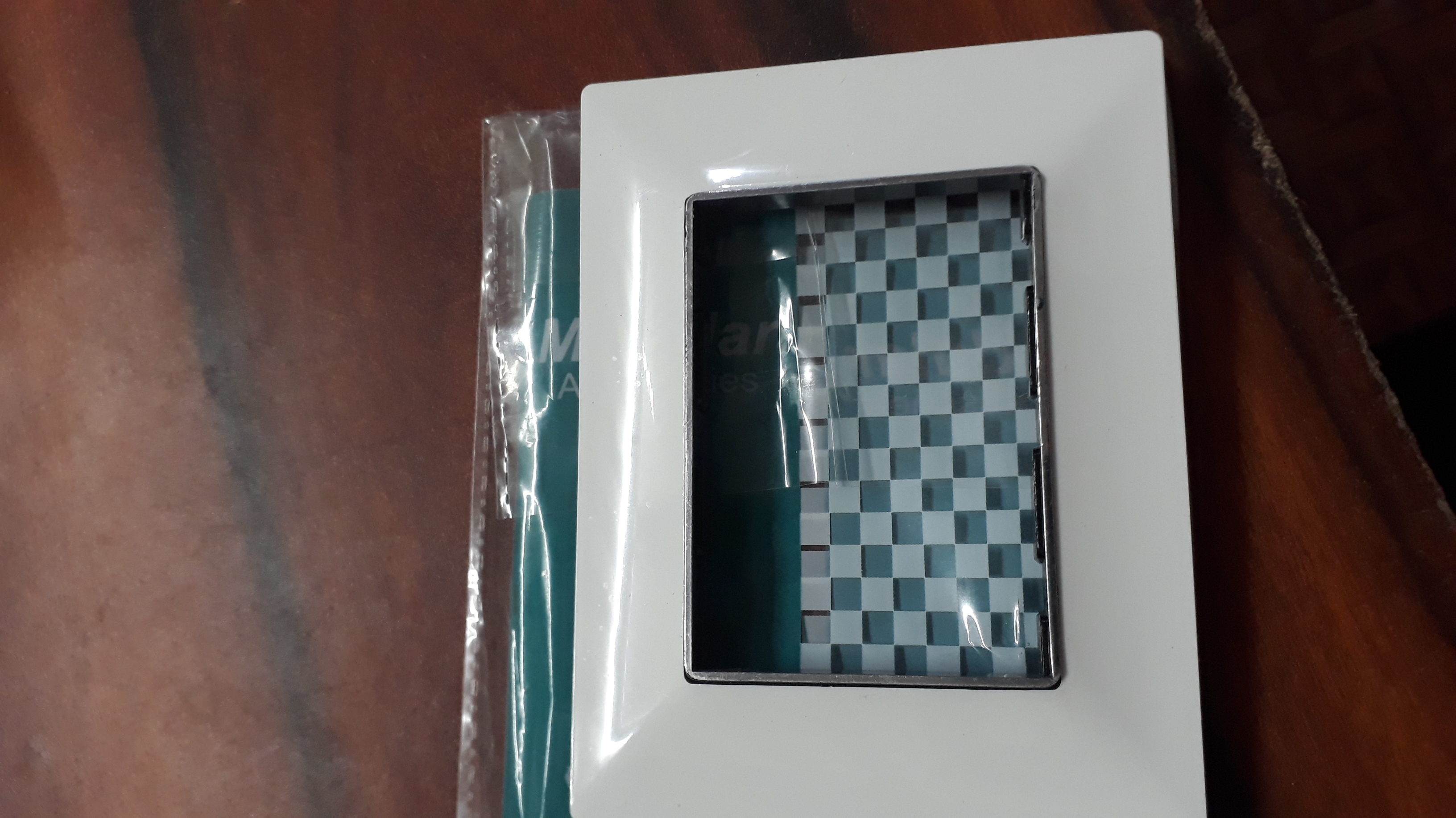 Modular Plate - Plastic, Grey | Ip54 Protection Level, Ideal For Commercial Applications