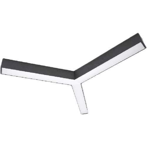 Y Shape Linear Lights - Metal & Glass Finish | Electrical Socket Ready, Elegant Design