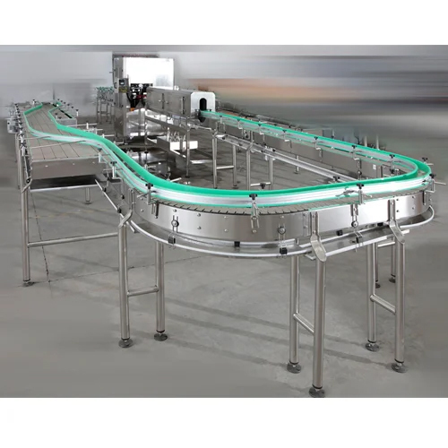 Ss Discharge Conveyor System - Metal Construction, 220-440 Voltage, Custom Size Solutions