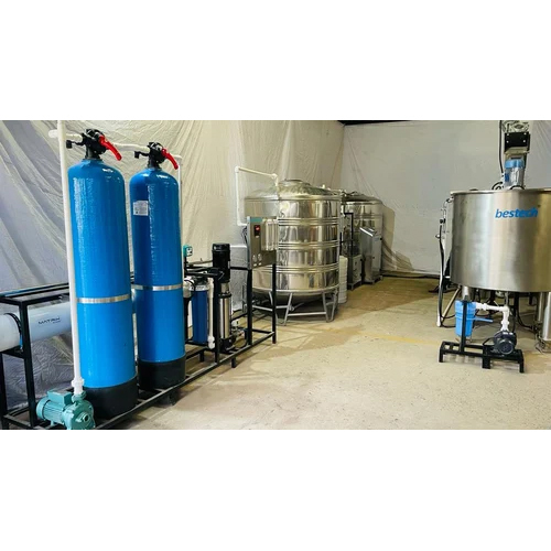 ऑटोमैटिक 1000 Lph डीजल एग्जॉस्ट फ्लुइड मेकिंग मशीन प्लांट