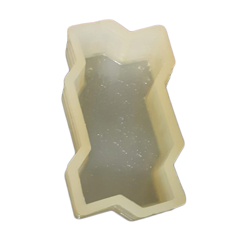 Zig Zag Paver Mould - Plastic Material, Various Sizes Available | Ideal for Industrial Usage