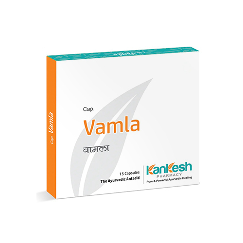 वमला आयुर्वेदिक कैप्सूल आयु वर्ग: वयस्कों के लिए