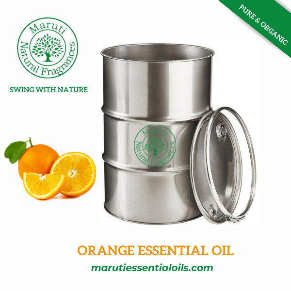 Orange Essential Oil - 100% Pure, 2 Years Shelf Life | Ideal For All Age Groups, Store In A Dry Place