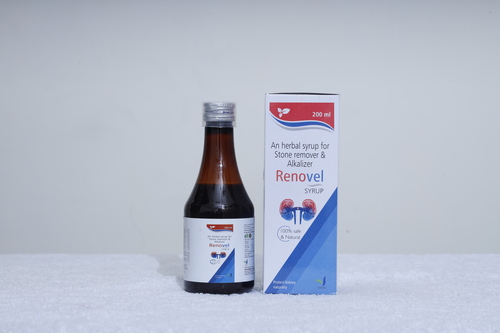 Renovel 200ml स्टोन सिरप थर्ड पार्टी मैन्युफैक्चरिंग