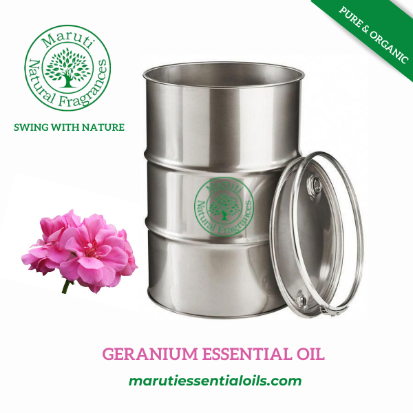 Geranium Essential Oil - 100% Pure, 2-year Shelf Life , Ideal For Aromatherapy And Skin Care