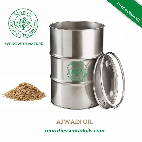 Ajowain Oil - Cold Pressed Liquid From Seeds | 100% Pure, Therapeutic Aroma, Digestive Aid, Extended Shelf Life, Antiviral, Antifungal, Antibacterial Properties