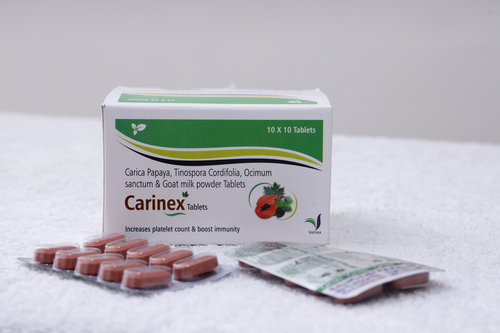 Carinex Tablet - Storage Instructions: Store In A Cool Dry Place Below 25a C. Protect From Light And Moisture.