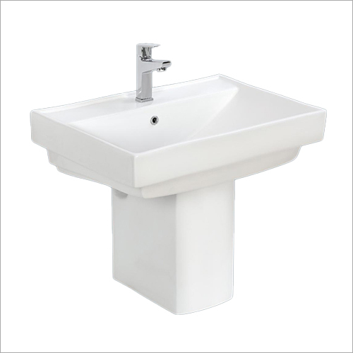 व्हाइट सिरेमिक वॉश बेसिन