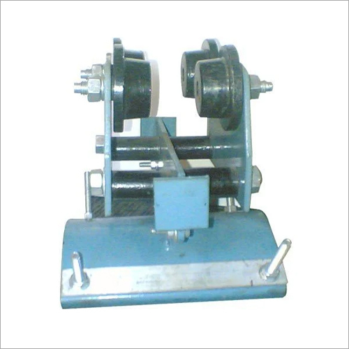 Four Wheel Cable Trolley - Steel Material, Customized Size, Blue Color | Industrial Usage, Durable Engineering Design