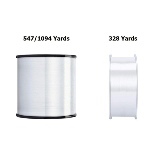 Nylon Numeric Tin - Durable Nylon Material, Single Knot Type, Soft and Low-Visibility White Net for Underwater Fishing