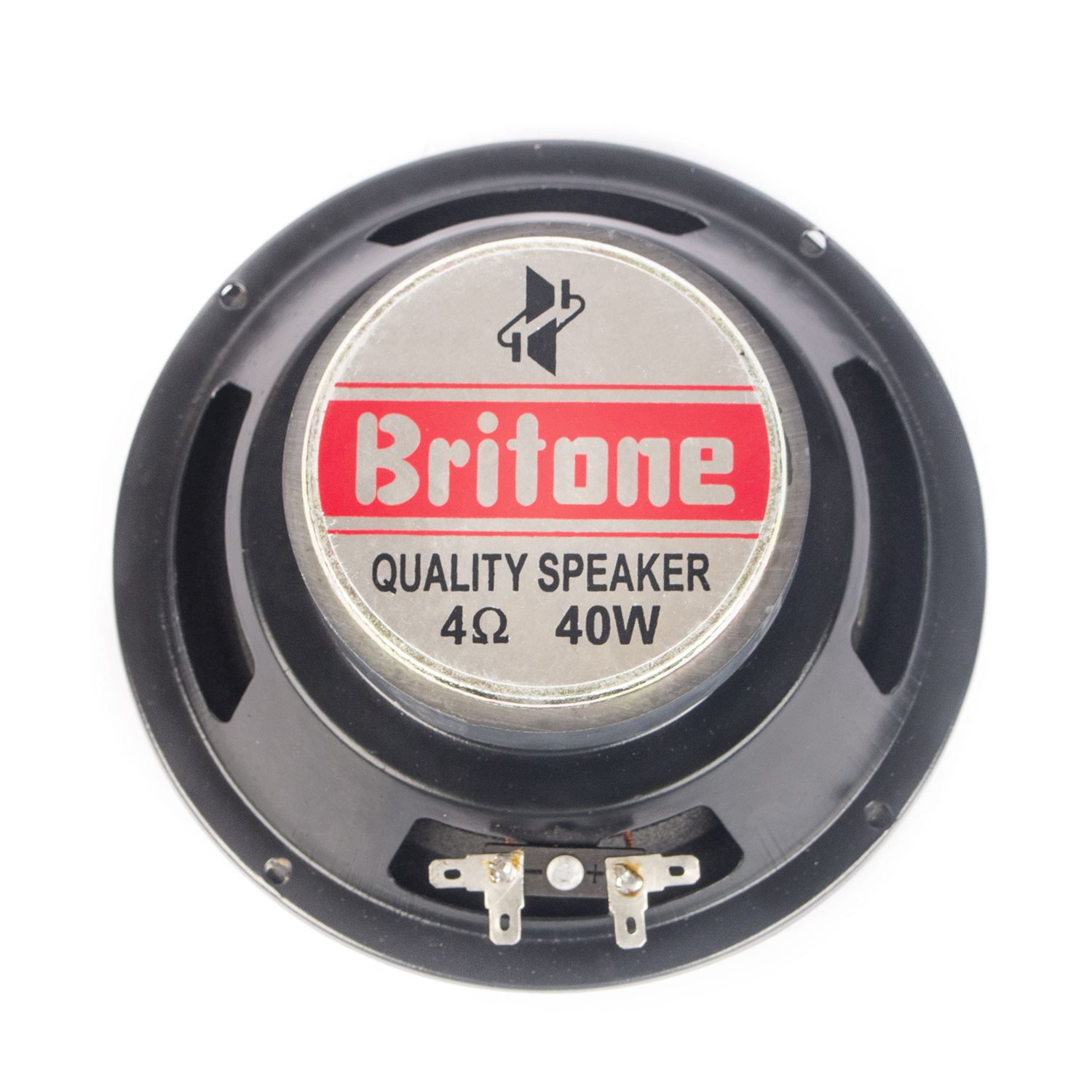 Woofer Driver Online - Iron Chassis, 6 Inch, Black, 17x7x7 Cm, 4 Ohm, 40w Rms | Low Distortion, High-resolution, Rigid Paper Cone, Strong Bass Performance