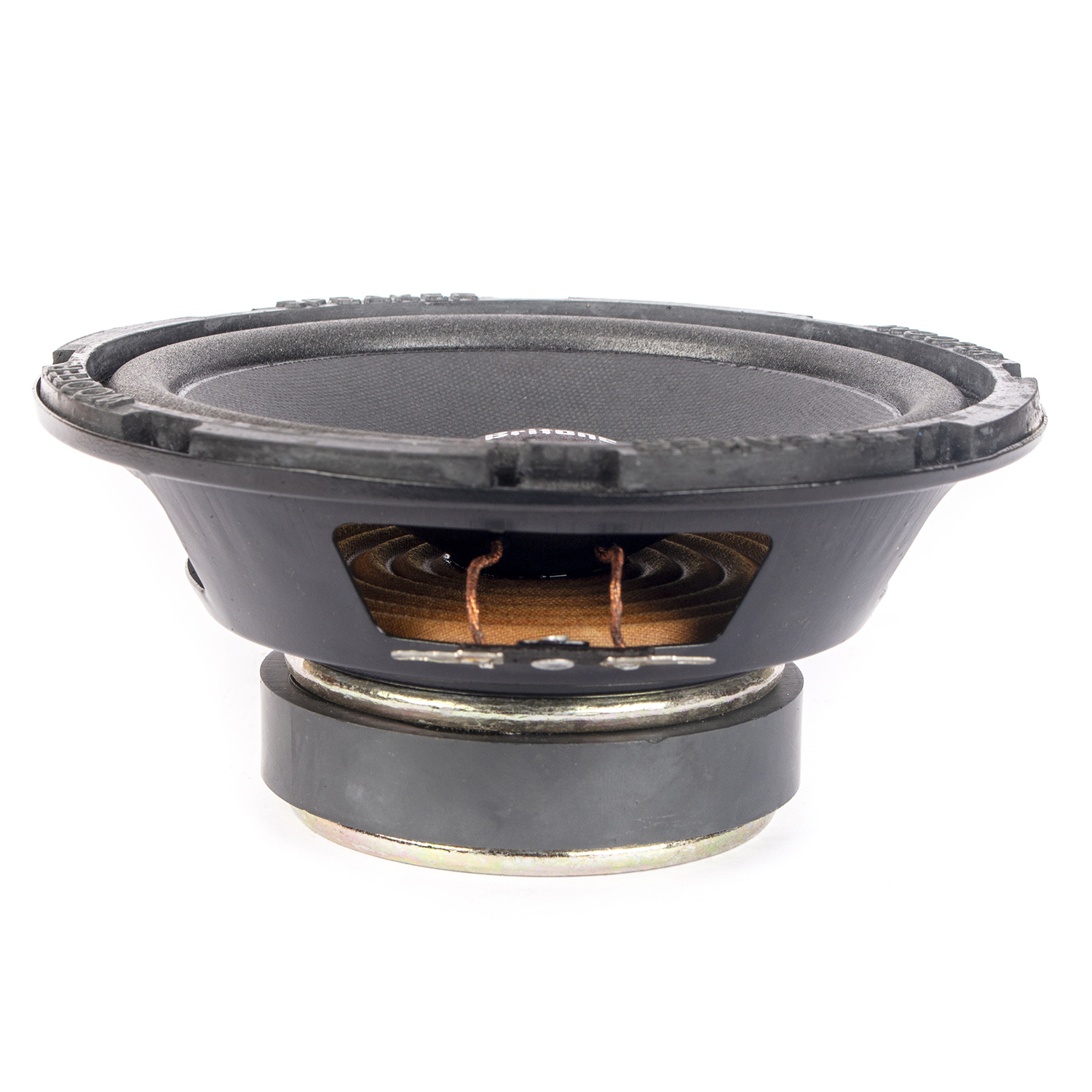 Woofer Driver Online - Iron Chassis, 6 Inch, Black, 17x7x7 Cm, 4 Ohm, 40w Rms | Low Distortion, High-resolution, Rigid Paper Cone, Strong Bass Performance