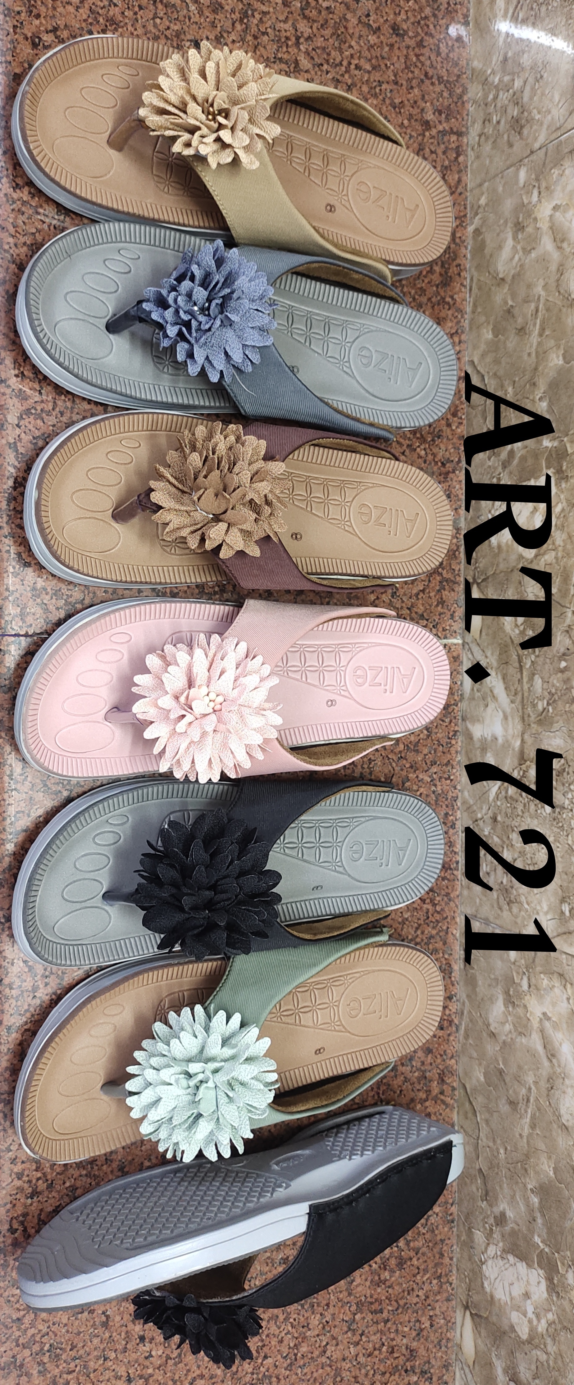 Ladies Designer Pu Slipper - Multicolor, All Sizes | Soft Sole, Lightweight, Elegant Design