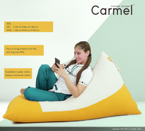 कार्मेल ट्रायंगल लॉन्जर की लंबाई: 68 सेंटीमीटर (Cm)