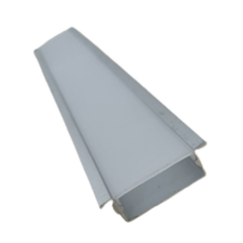 सफेद 23X12Mm एल्यूमीनियम प्रोफ़ाइल
