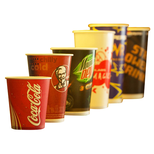 Cold Drink Paper Cups - High Quality, Custom Sizes | Safe and Eco-Friendly for Commercial Use, Various Prints Available