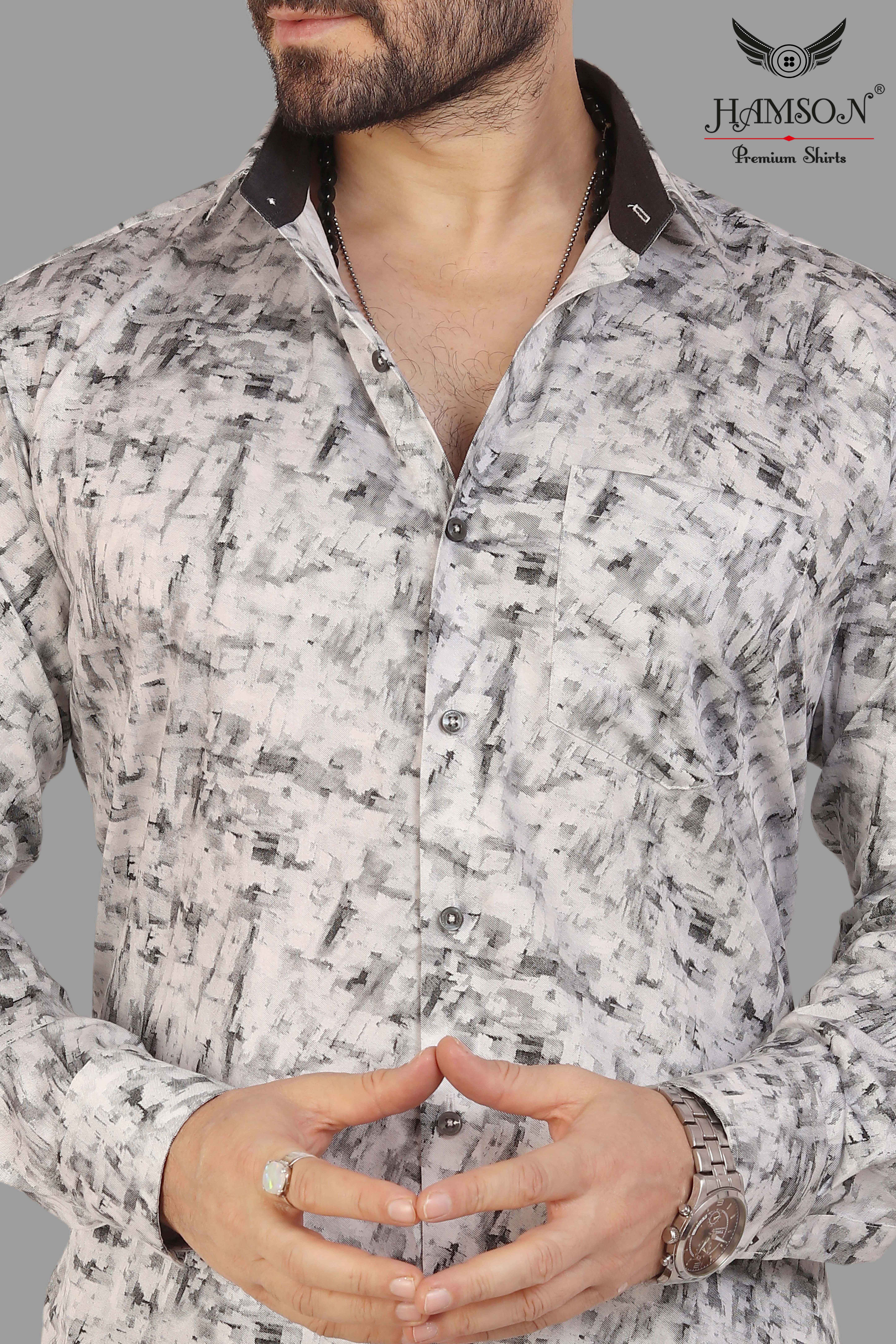 Mens Satin Cotton Shirts Lily 47 C Collar Style: Standard