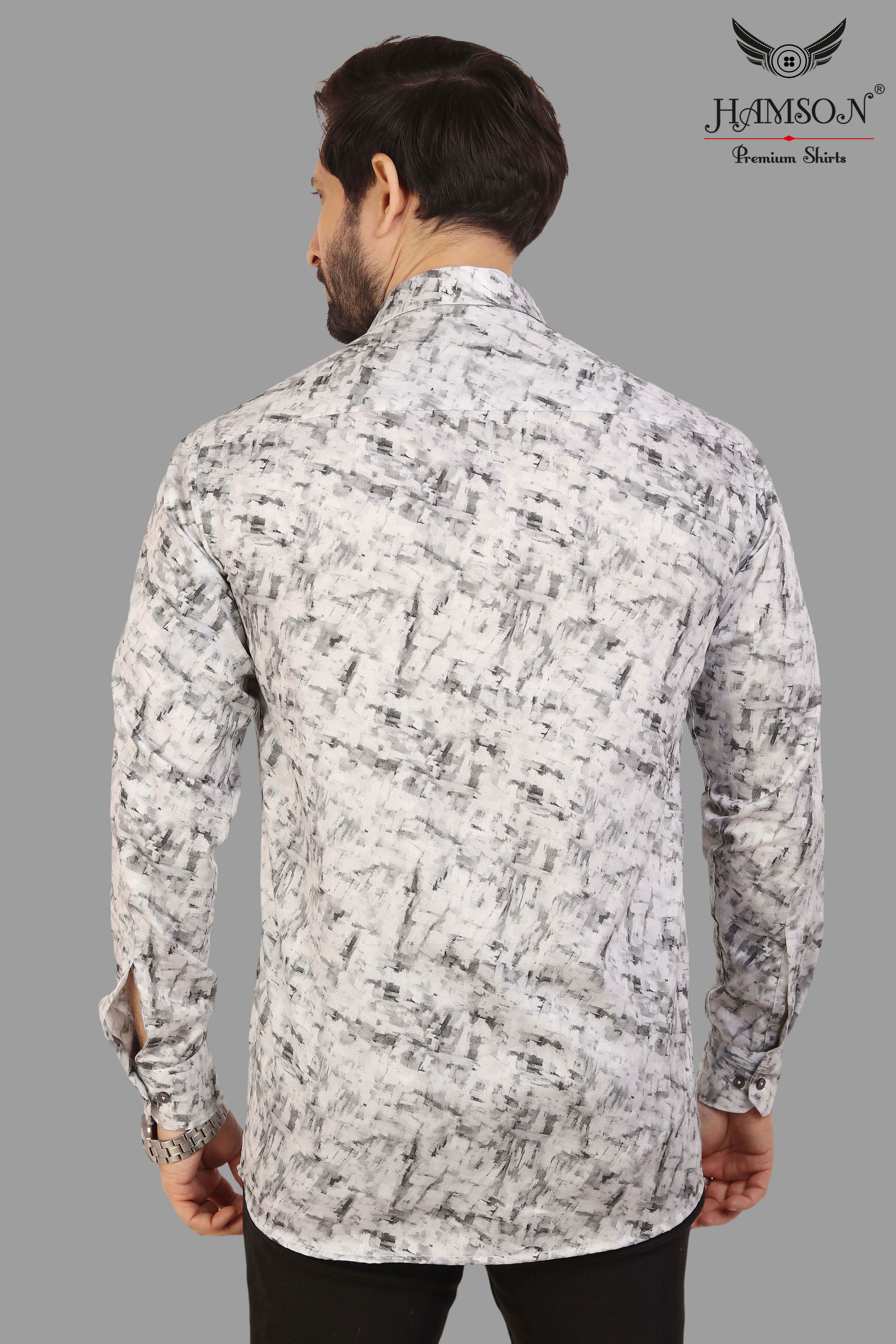Mens Satin Cotton Shirts Lily 47 C Collar Style: Standard