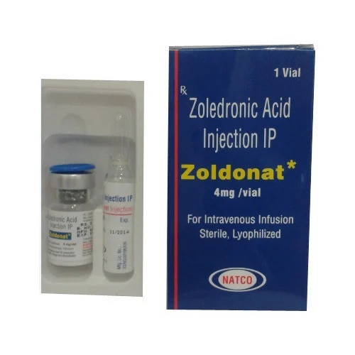 Zoldonat Injection - 4mg Dosage For Osteoporosis Treatment | Reduces Fracture Risk, Requires Medical Supervision, Store Below 30â°c