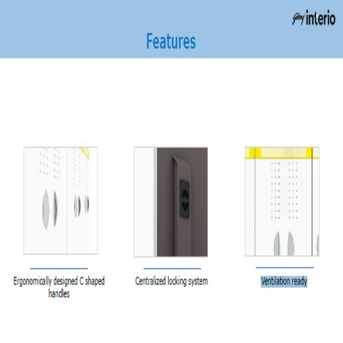 Filing Cabinet - Iron, 2047h X 1200mm | Modern Sugar White & Warm Grey, Ergonomic C-shaped Handles, Centralized Locking System, Ventilation Ready, Heavy Load Capacity
