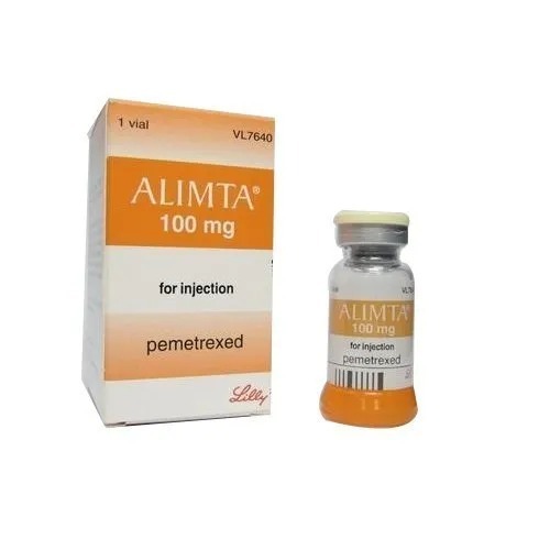 Alimta Injection - 100mg, Refrigerate At 2-8â°c, Administered By Professionals For Non-small Cell Lung Cancer Treatment