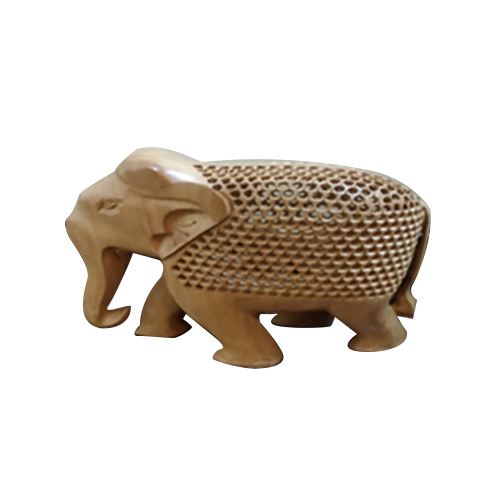 लकड़ी का साधारण जली हाथी