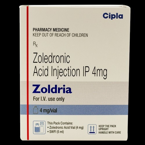 Zoldria Injection - Zoledronic Acid For Osteoporosis Treatment | Supports Bone Strength, Reduces Fracture Risk, Store Below 30â°c