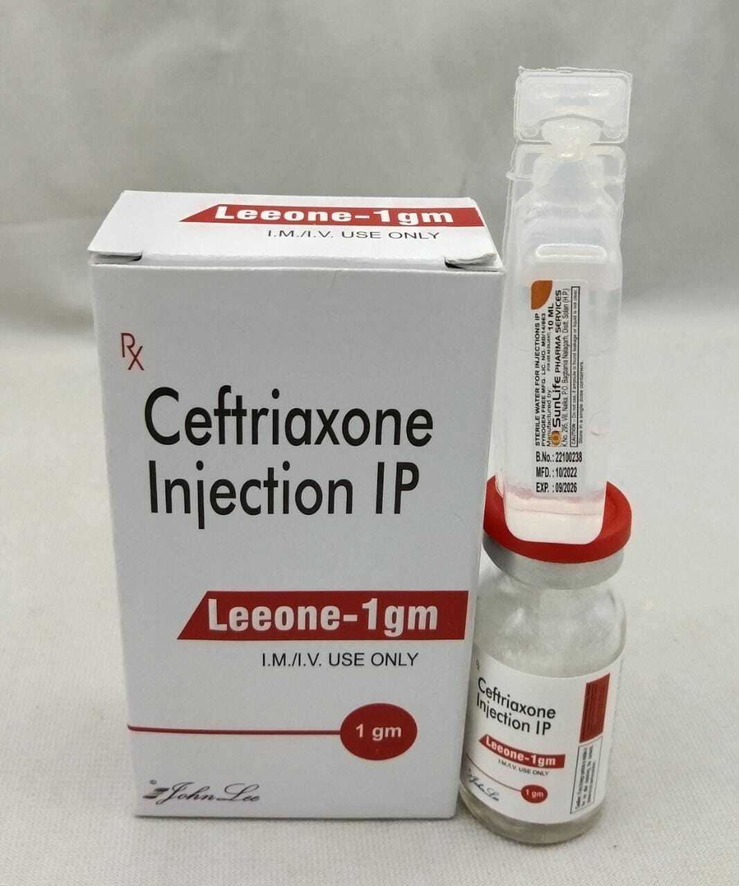 Ceftriaxone Injection - 500mg & 1000mg Dosage , Liquid Formulation For Bacterial Infections And Surgical Prophylaxis