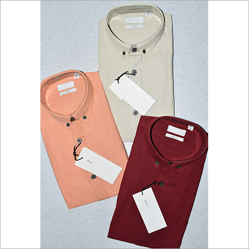 Cotton Linen Men Shirts - Cotton Linen Fabric, Sizes S-XXL, Multicolor Options, Classic Collar, Full Sleeves, Plain Dyed Design