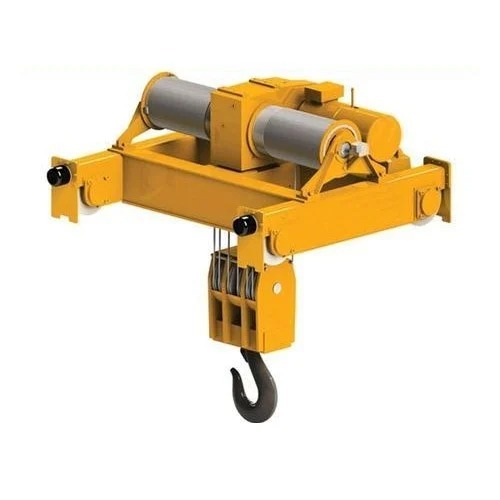 Electric Winch - Steel, 1000 kg Rated Load Capacity, 2 kW Motor Power, 5 m/min Lifting Speed, 10:1 Gear Ratio | Heavy Object Lifting and Pulling Solution