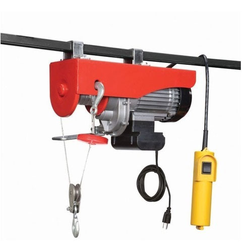 Mini Electric Hoist - Steel Construction, 250kg Capacity, 6m Lifting Height, 220V AC Motor, Weighs 15kg | Ideal for Workshops and Garages