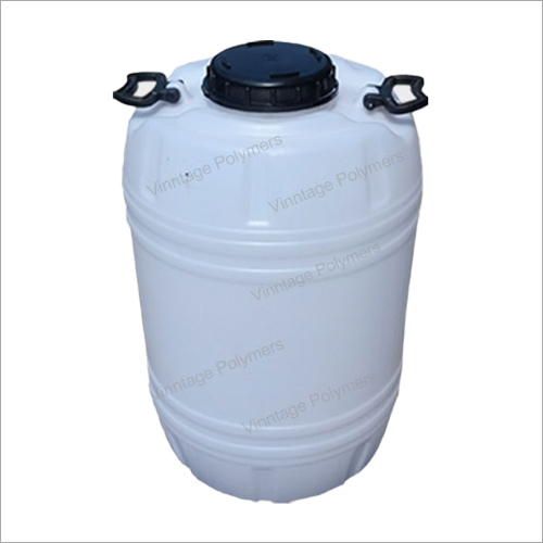 सफ़ेद 50 लीटर वाइड माउथ ड्रम