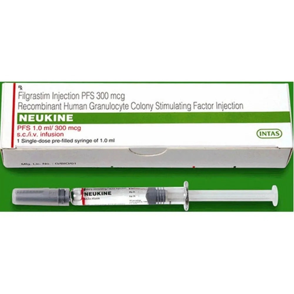 Neukine Injection - 300mcg Sterile Solution | Bone Marrow Growth Factor, Refrigerate 2 - 8â°c, Administered By Healthcare Professional