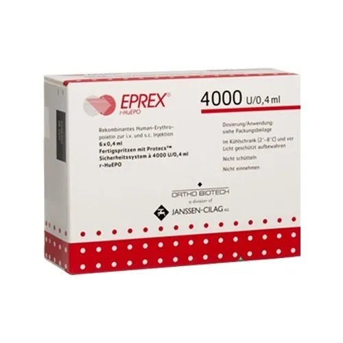 Recombinant Human Erythropoietin Injection Store In A Refrigerator 2 - 8a C. Do Not Freeze.