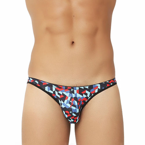 Multicolor Bruchi Club Argyle Print Supima Modal Men's Briefs