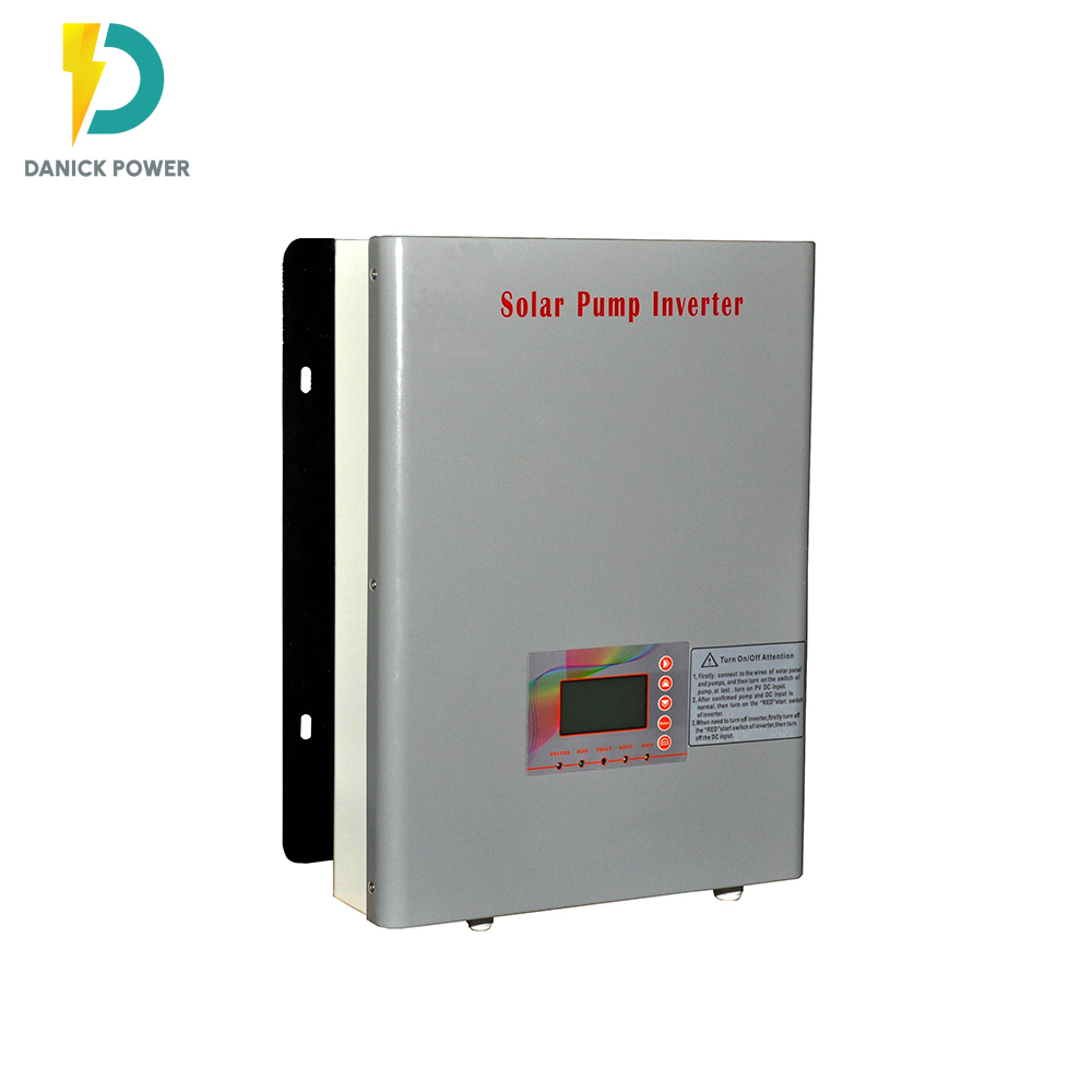 White 3.7 Kw 5.5kw Mppt Solar Water Pump Inverter For Irragation System Vfd Three Phase Inverter