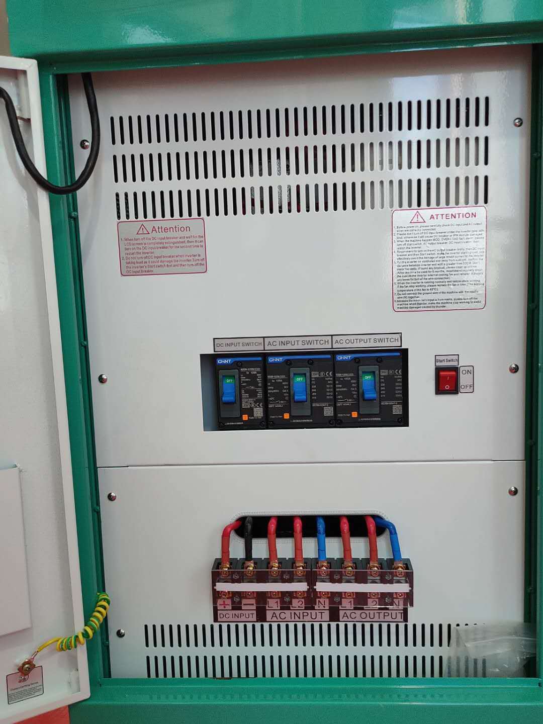 30kw High Voltage Dc Smart Inverter - 600x700x1150mm, Ip20/ip54 Rated Protection, 110/240vac Output | Advanced Features: Pure Sine Wave, Rs485 Monitoring, Dry Contact Frequency Shift