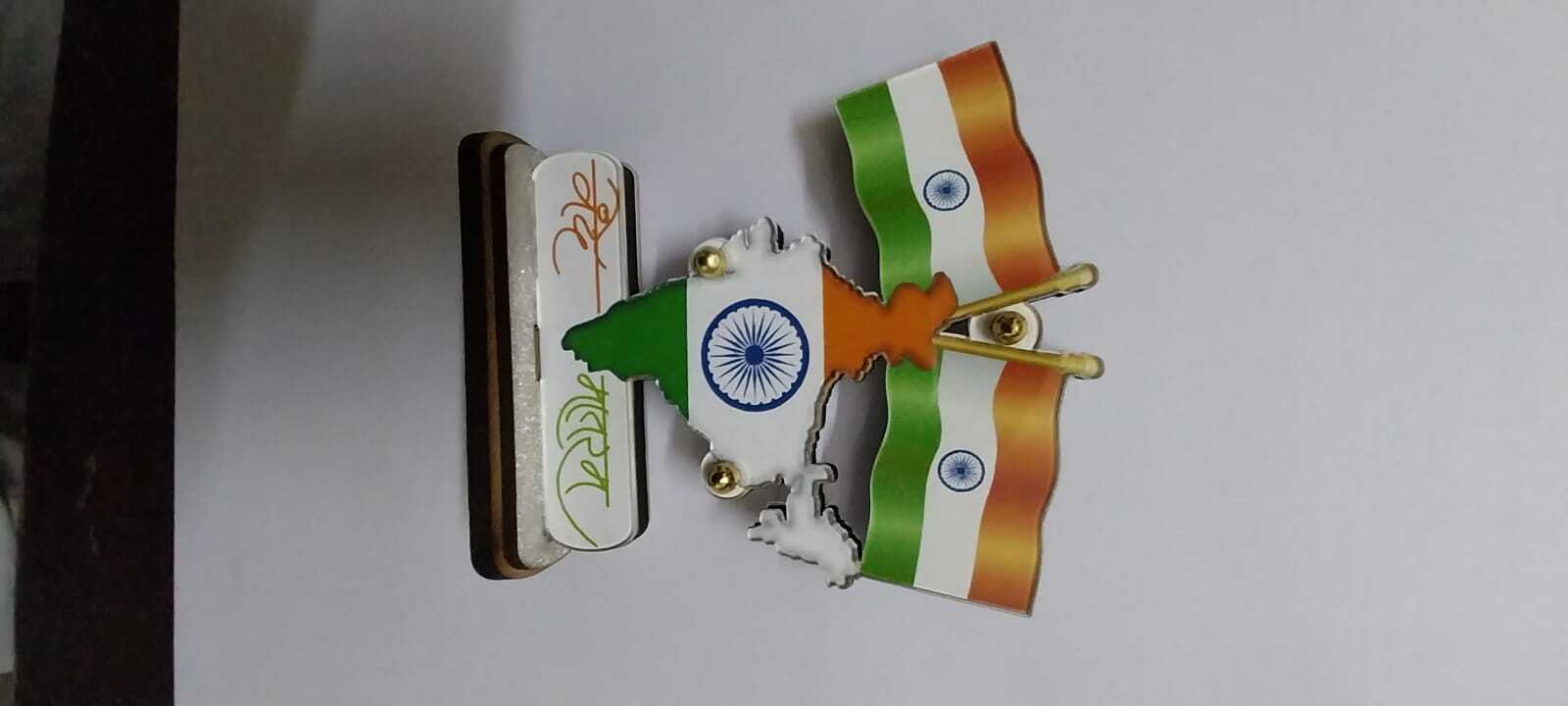 Double Side Wind Card Dashboard Flag