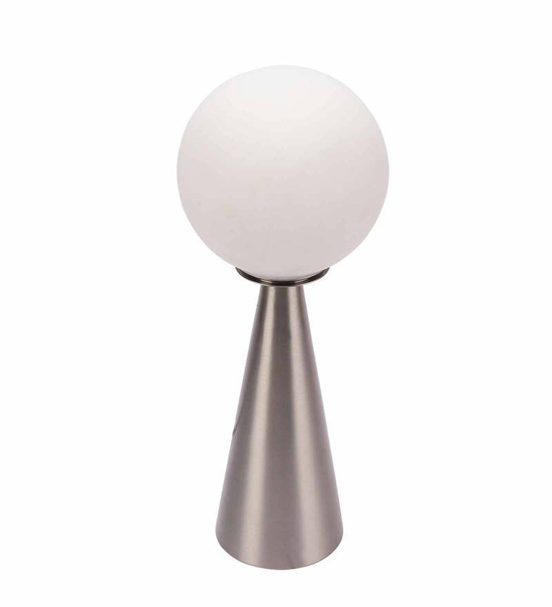 The Orb S Ascent Table Lamp By D Cor De Maison In Brass Pewter Finish
