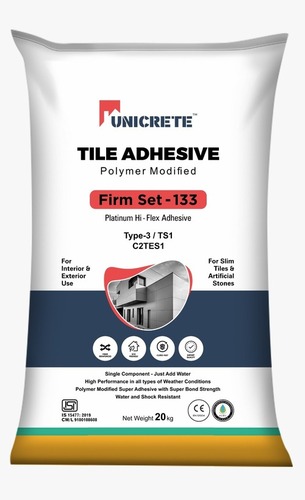 UNICRETE Firmset-133 Platinum Hi-Flex चिपकने वाला