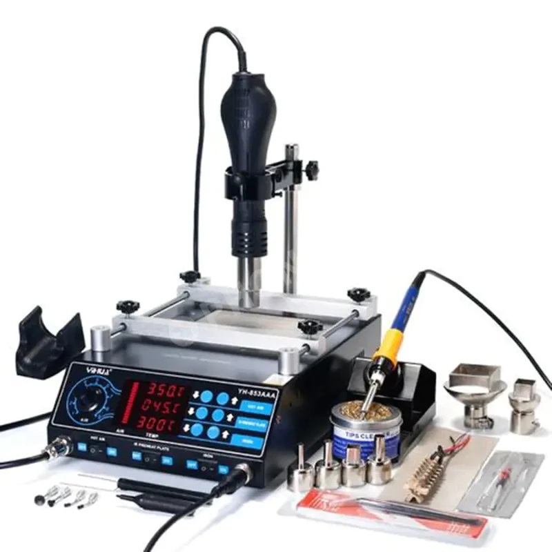 Black Rework Station Aro-853