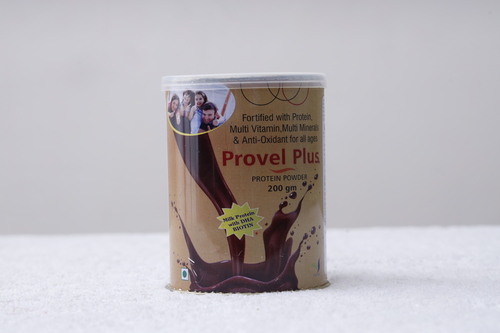PROVEL PLUS - 200GM Protein Powder Chocolate Flavor | Brain Health Support, Omega-3 Fatty Acids, Dosage Guidance Included